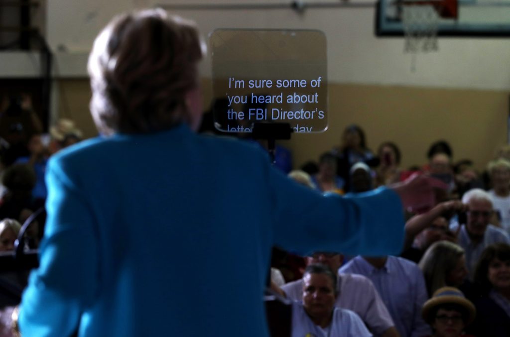 Democratic Presidential Nominee Hillary Clinton Holds Rally In Daytona Beach, Florida