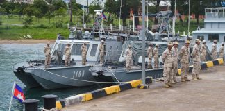 Naval base in Cambodia