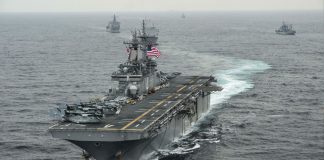 USS Boxer amphibious assault ship